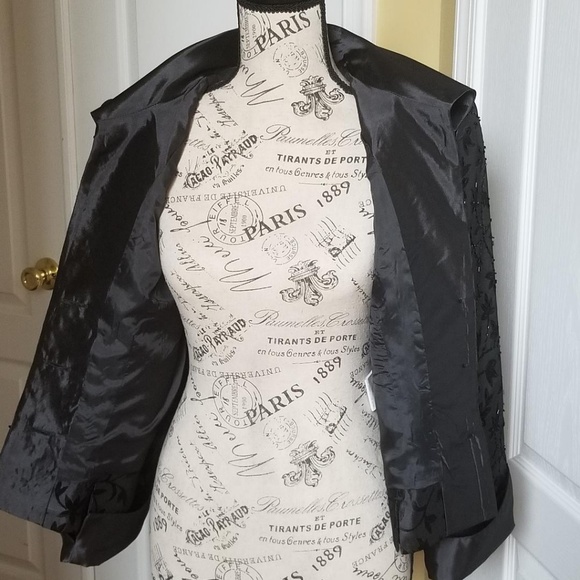 JS Collection Evening Jacket/Blouse - Picture 3 of 5